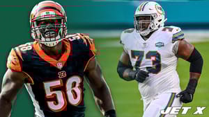 Carl Lawson Jets Austin Jackson Dolphins