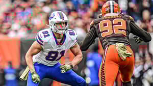 Tyler Kroft is one of the best pass blocking RBs/TEs on the NY Jets.