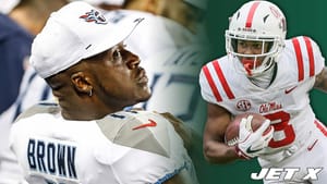 A.J. Brown submitted a bold prediction for his former Ole Miss teammate Elijah Moore.