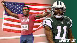 Fred Kerley, cousin of former NY Jets WR Jeremy Kerley, won a silver medal at the 2021 Tokyo Olympic Games.
