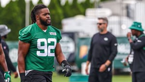 Jabari Zuniga, NY Jets, Cut, Released, Stats, Contract, PFF