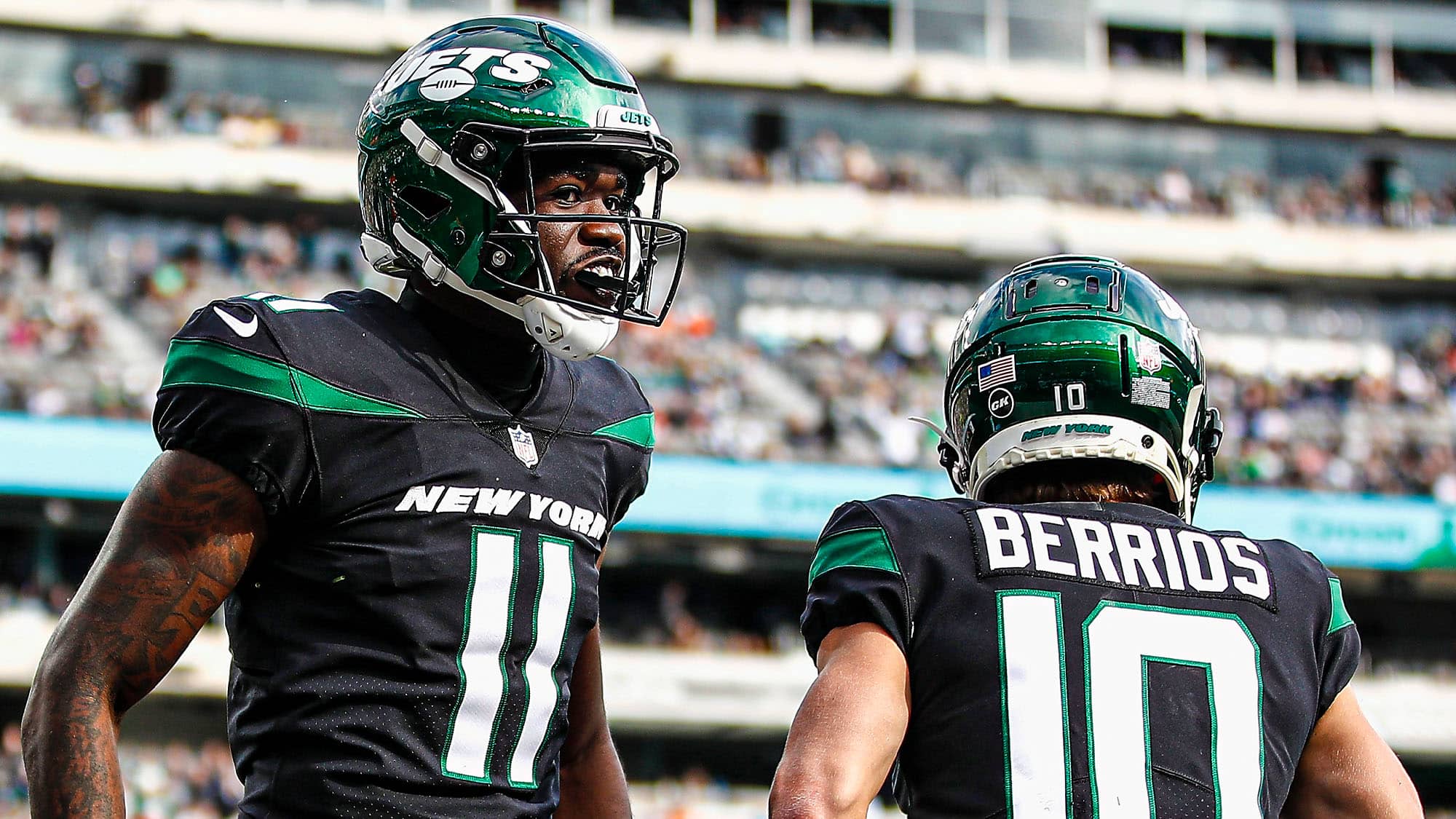 Denzel Mims, Braxton Berrios, New York Jets