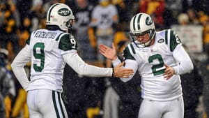 Nick Folk, Steve Weatherford, Jets, Steelers, 2010 AFC Championship