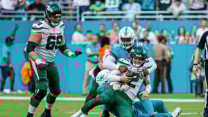 Zach Wilson, Conor McDermott, NY Jets, Stats, PFF Grade