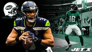 Russell Wilson, Calvin Ridley, Jamal Adams, Seattle Seahawks, New York Jets