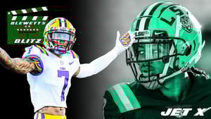 Derek Stingley Jr., New York Jets, LSU, 2022 NFL draft, Blewett's Blitz