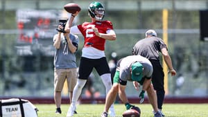 Zach Wilson, NY Jets, Practice, OTAs, Minicamp, Dates
