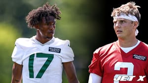 Zach Wilson, Garrett Wilson, New York Jets, Training Camp