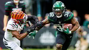 Michael Carter, NY Jets RB, Cincinnati Bengals