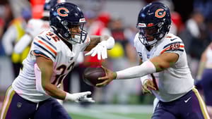 Justin Fields, David Montgomery, Chicago Bears