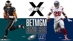 BetMGM Bonus Code, Philadelphia Eagles, New York Giants, Jalen Hurts, Saquon Barkley