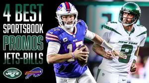 4 Best Sportsbook Promo Codes, New York Jets vs. Buffalo Bills, NFL Week 1