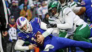 Quinnen Williams, Sacks, NY Jets, Josh Allen