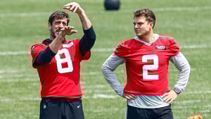 Aaron Rodgers, Zach Wilson, NY Jets QB