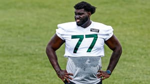 Mekhi Becton, NY Jets, Practice