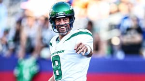 Aaron Rodgers, NY Jets, Debut, TD