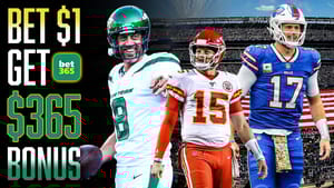 bet365 NFL Sportsbook Promo: Bet $1, Get $365 Sign-Up Bonus, Week 1