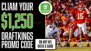 DraftKings Promo Code: Get $1,250 Sportsbook Bonus, NFL Week 6