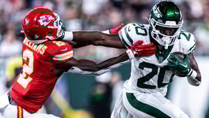 Breece Hall, NY Jets, RB, Rank, Stats