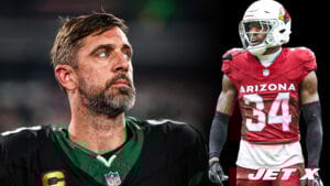 Aaron Rodgers, NY Jets, NFL, QB, Jalen Thompson, Cardinals