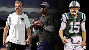 Josh McCown, Sam Darnold, NY Jets
