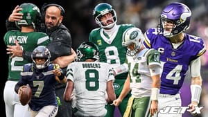 New York Jets, Aaron Rodgers, Sam Darnold, Zach Wilson, Geno Smith, Robert Saleh