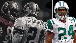 Darrelle Revis, Deion Sanders, Jerry Rice