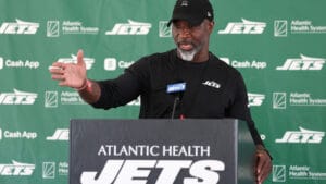Aaron Glenn, New York Jets, Training Camp