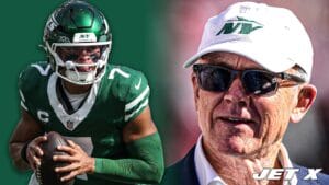 Justin Fields, Woody Johnson, New York Jets