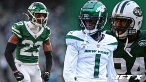 Azareye'h Thomas, Sauce Gardner, Darrelle Revis, New York Jets