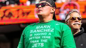 New York Jets Fan, Mark Sanchez Shirt