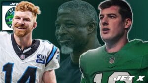 Aaron Glenn, Andy Dalton, Tanner McKee, Aaron Glenn, Flight Talk Graphic
