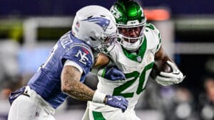 Breece Hall, New York Jets, New England Patriots