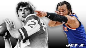 New York Jets, New York Knicks, Jalen Brunson, Joe Namath