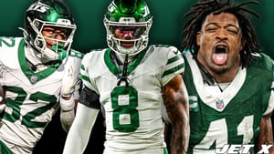 Arian Smith, Marcelino McCrary-Ball, Andre Cisco, New York Jets, Jet X Graphic