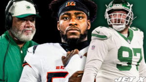 Karl Dunbar, Joseph Ossai, Harrison Phillips, New York Jets, Jet X Graphic