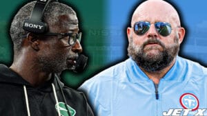 Aaron Glenn, Brian Daboll, New York Jets, Tennessee Titans