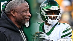 Geno Smith, Aaron Glenn, New York Jets