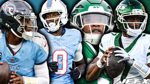 Cam Ward, Calvin Ridley, Garrett Wilson, Geno Smith, New York Jets, Tennessee Titans