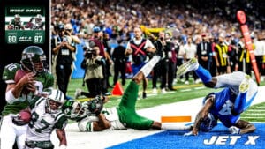 New York Jets, Detroit Lions, Wayne Chrebet, Laveranues Coles, Garrett Wilson, Wide Open