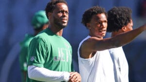 Geno Smith, Garrett Wilson, New York Jets
