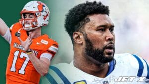 Drew Mestemaker, New York Jets, DeForest Buckner