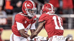 Jerry Jeudy and Henry Ruggs