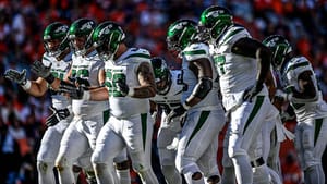Mekhi Becton, New York Jets Offensive Line, Getty Images