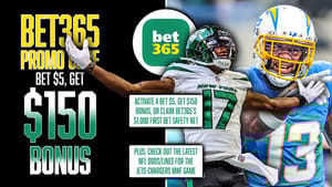 bet365 Bonus Code, $150 or $1,000 NFL Promo, MNF Jets-Chargers