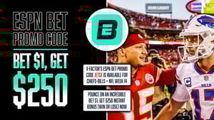 ESPN Bet Promo Code JETSX, Kansas City Chiefs, Buffalo Bills, NFL Week 14, Claim $250 Bonus