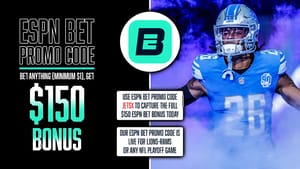 ESPN Bet NFL Promo Code, $150 Bonus, DET-LAR, NFL Playoffs