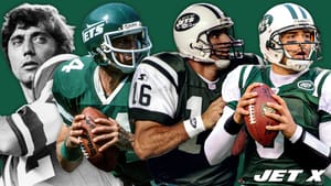 NY Jets QB History, Sanchez, Testaverde, Todd, Namath