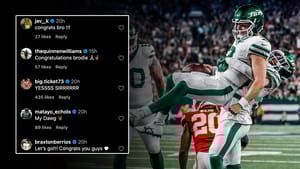 Zach Wilson Engagement Reaction, New York Jets Players