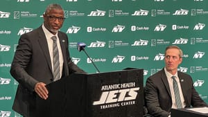 Aaron Glenn, NY Jets, HC, Head Coach, Darren Mougey, GM